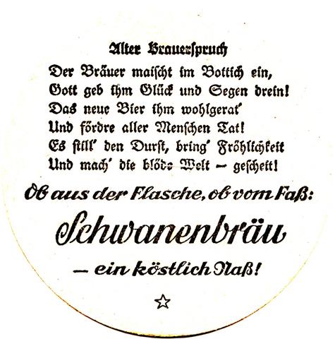 glatten fds-bw schwanen rund 1b (215-alter bauernspruch-schwarz) 